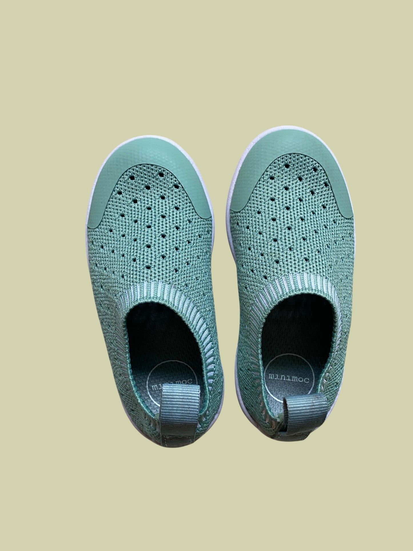 Mint knit runners 6 US Little Kid | Minimoc