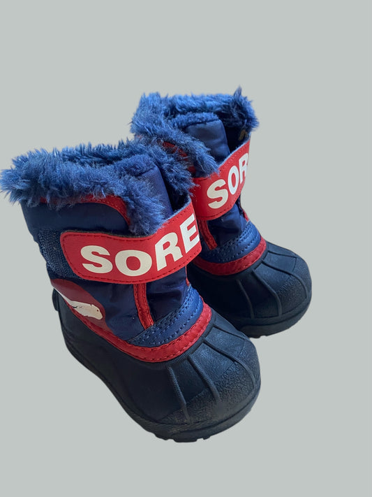 Winter velcro boots 4US Little Kid | Sorel