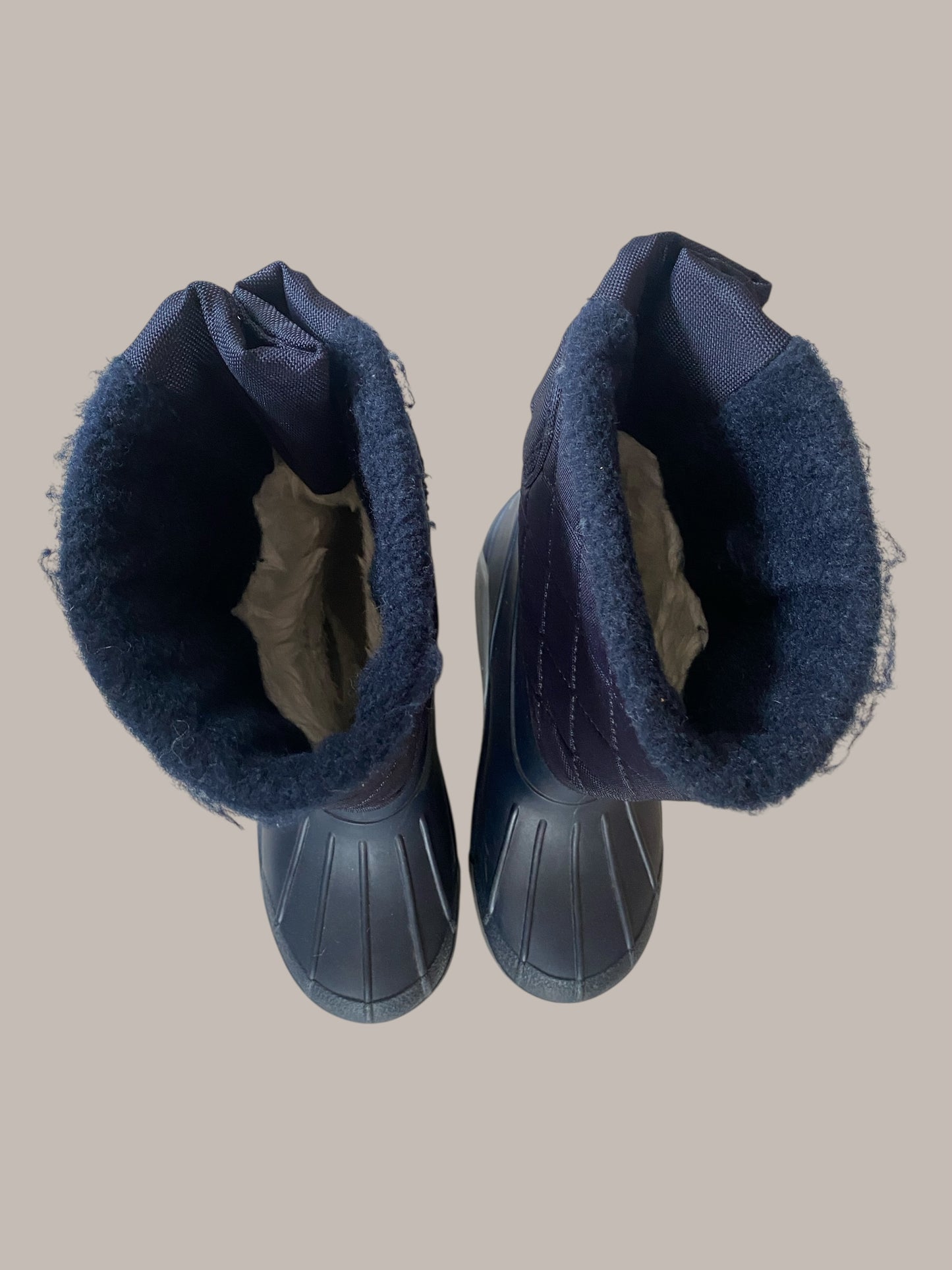 Navy snow boots size 4 US Big Kids (36) | Igor