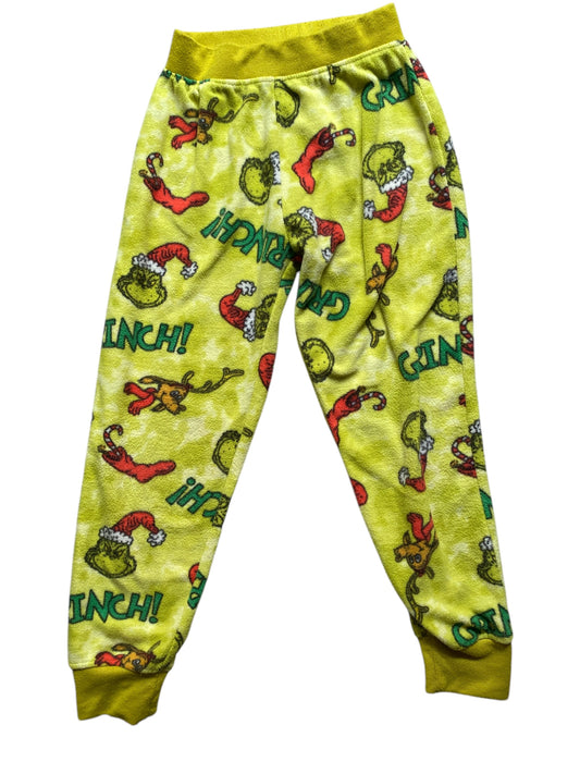 Grinch fleece pants 6Y | Grow your heart