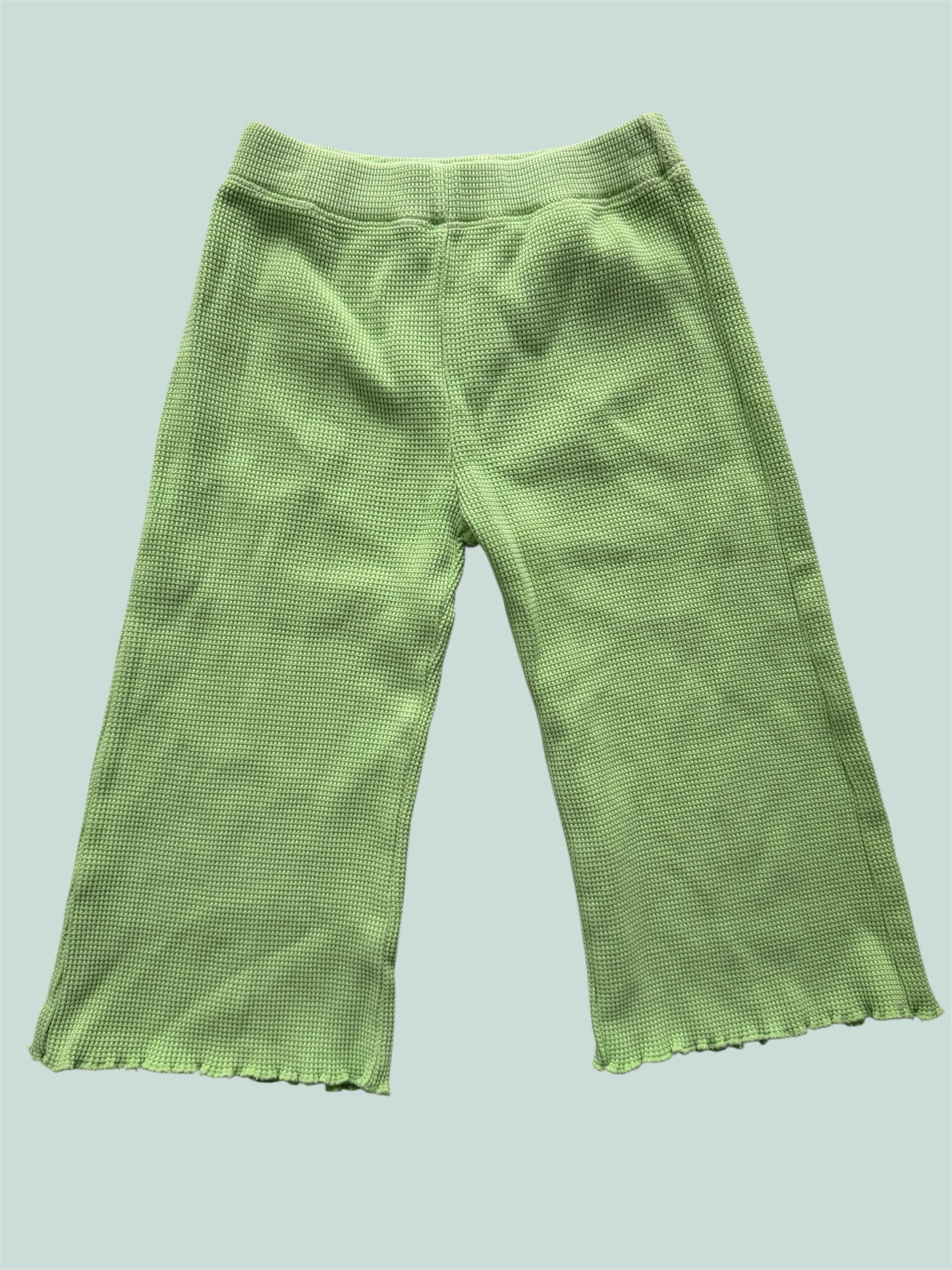 Organic cotton waffle pants 3-4Y | Tiny Advocates