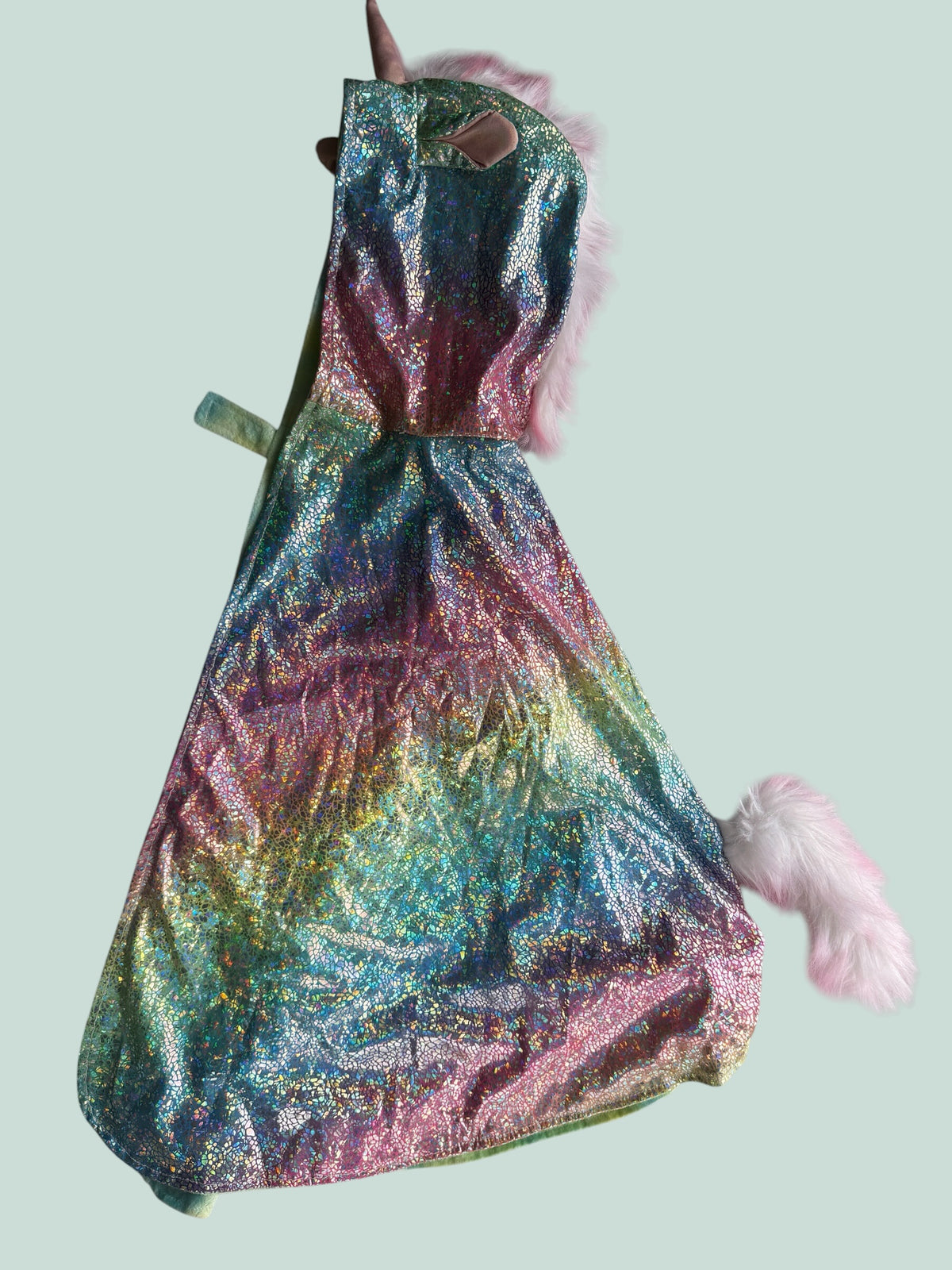 Reversible unicorn and dragon cape 3-5Y | Great pretenders