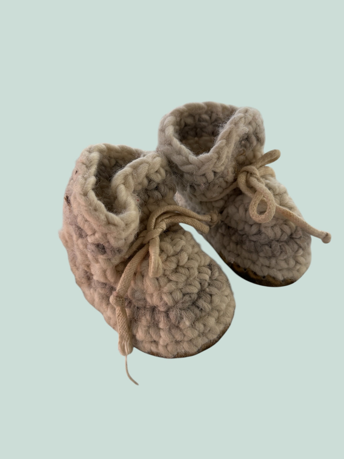 Cream wool slippers 4US Little Kid | Padraig