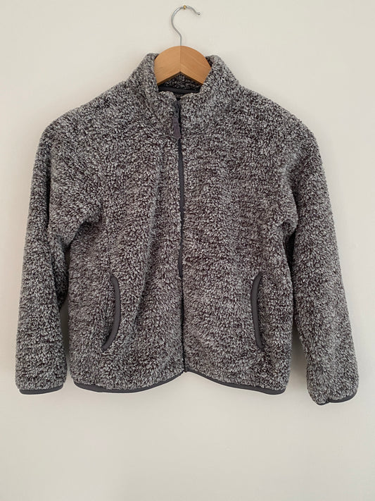 Fluffy fleece zip jacket 9-10Y | Uniqlo