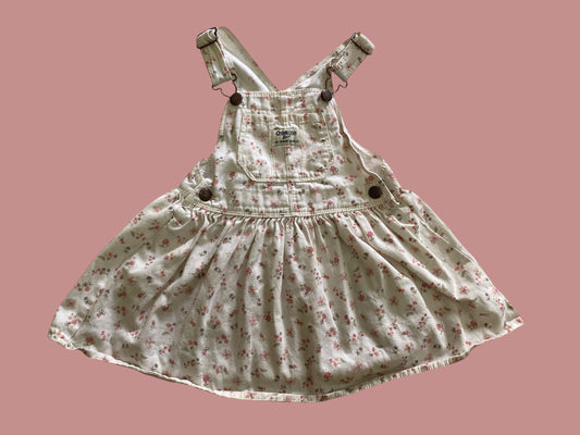 Cotton flower buckle dress 3Y | OshKosh