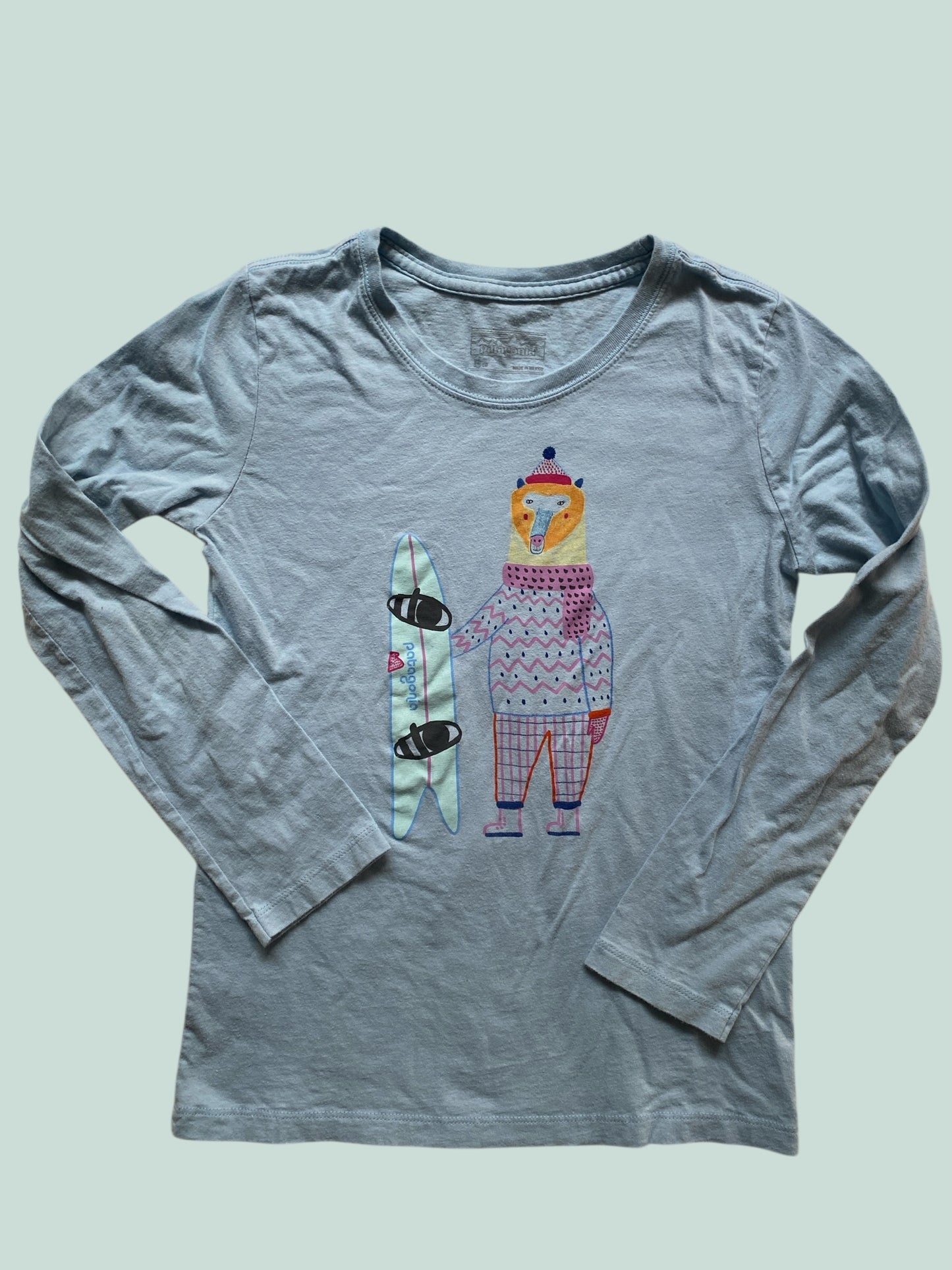 Organic cotton long sleeve lightweight top 10Y | Patagonia