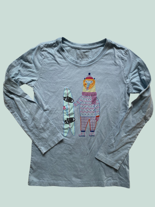 Organic cotton long sleeve lightweight top 10Y | Patagonia