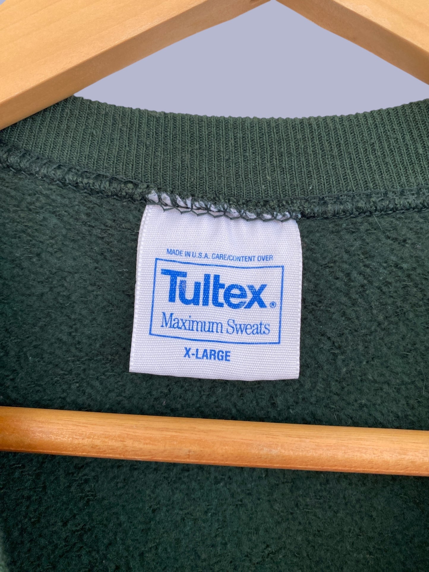 Vintage cotton blend Peterborough sweatshirt mens XL