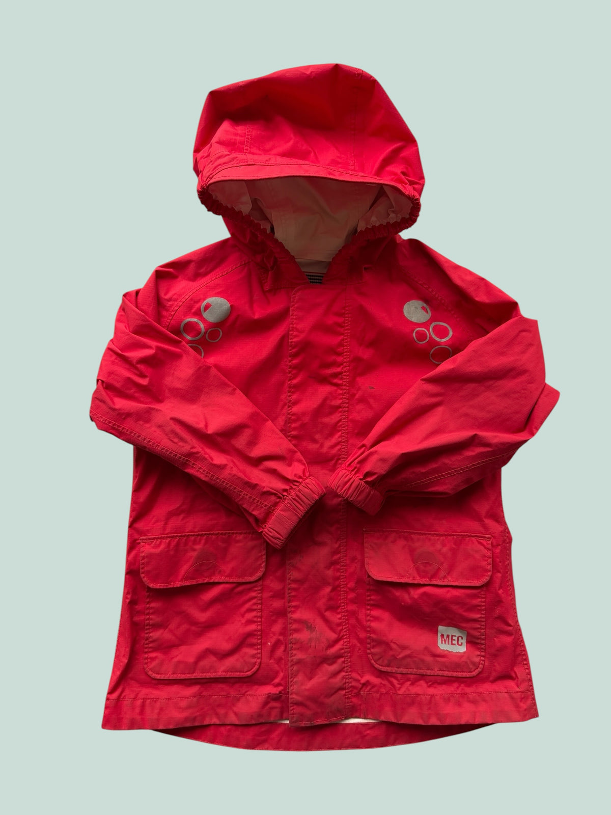 Red rain jacket 2Y | MEC