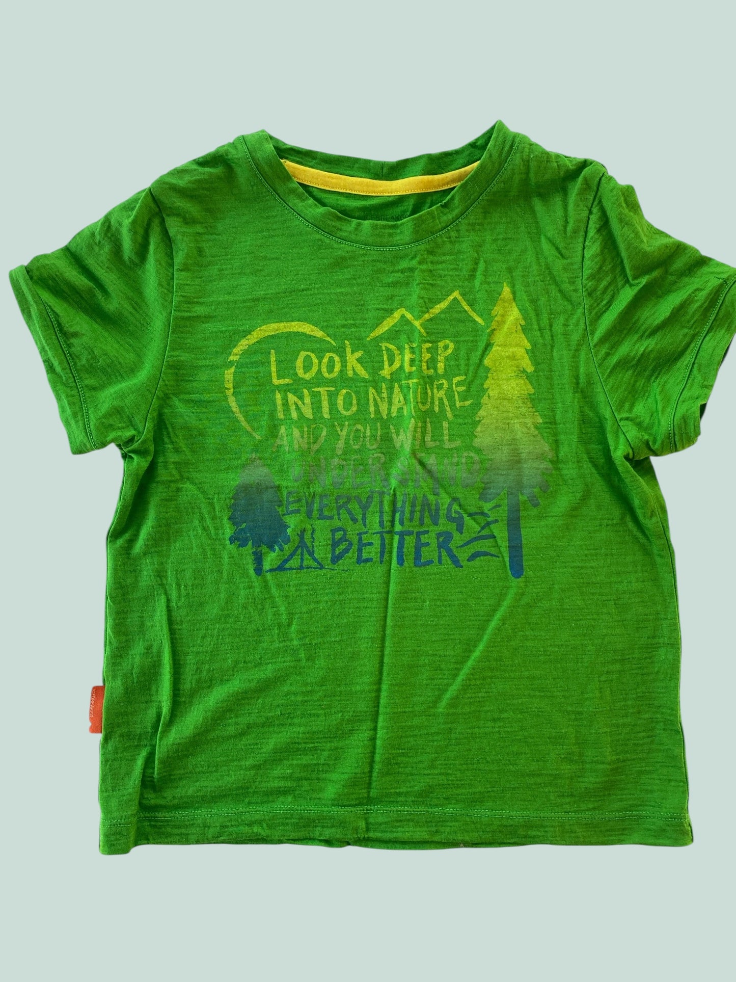 Merino wool t-shirt ca-4-5Y | Icebreaker