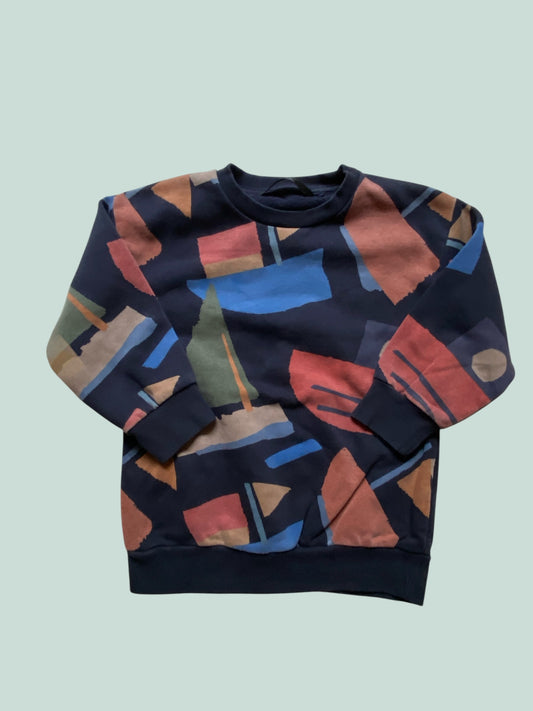 Cotton blend sweatshirt 3-4Y | Next UK