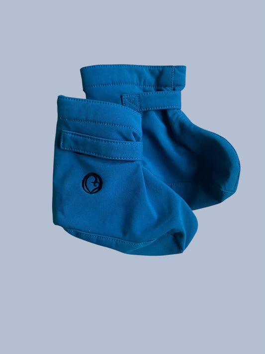 Baby booties in petrol 0-18m | Mamalila