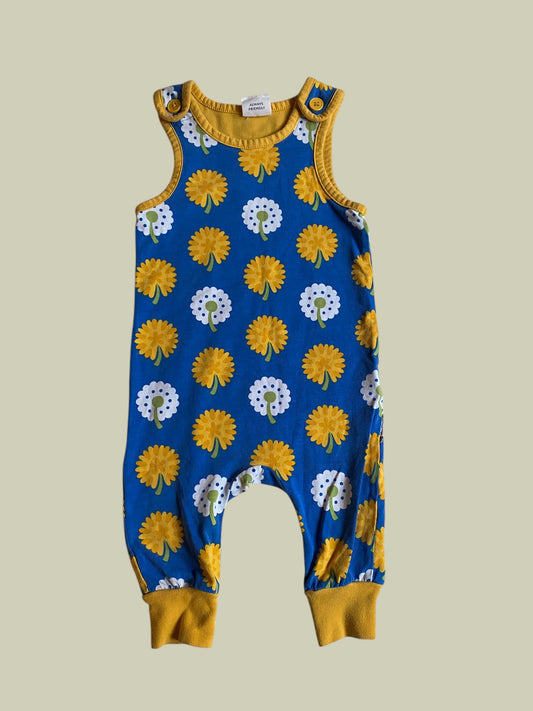 Dandelion organic cotton romper 3-6m (generous) | Maxomorra