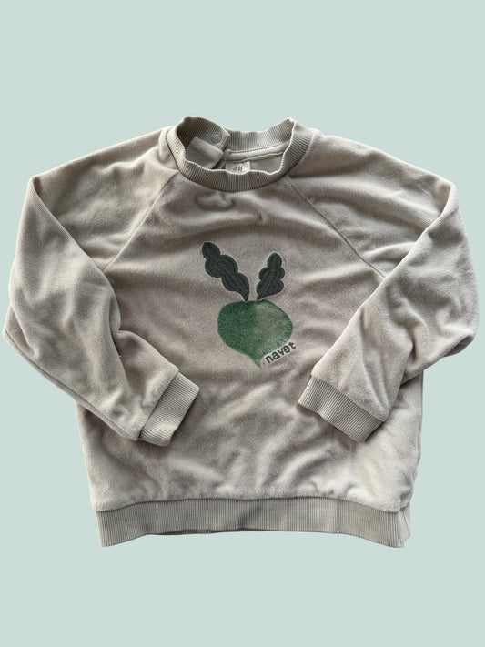 Cotton blend turnip sweater 3Y | H&M