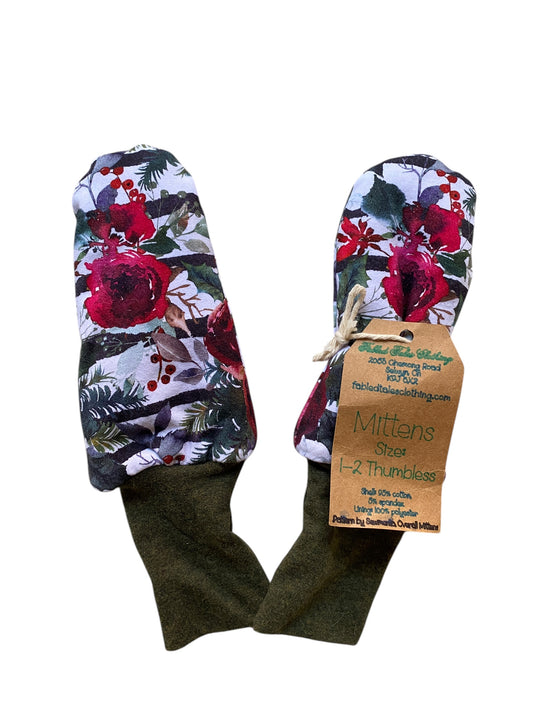Handmade mittens 1-2Y