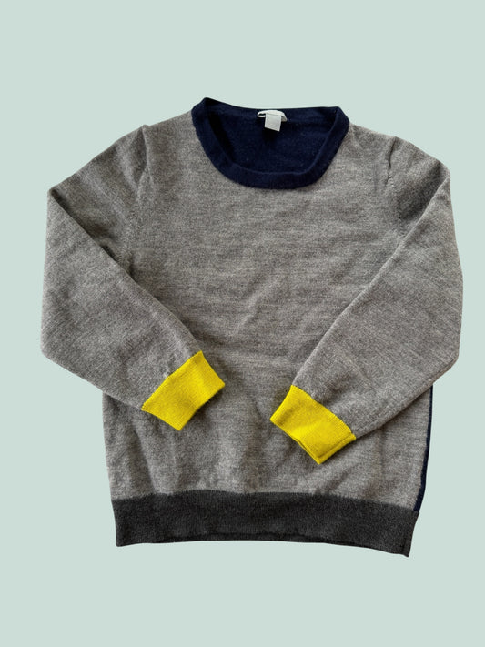 Wool colourblock sweater 5-7Y | Cos