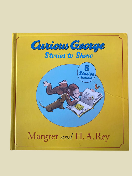 Curious George 8 Stories to share
