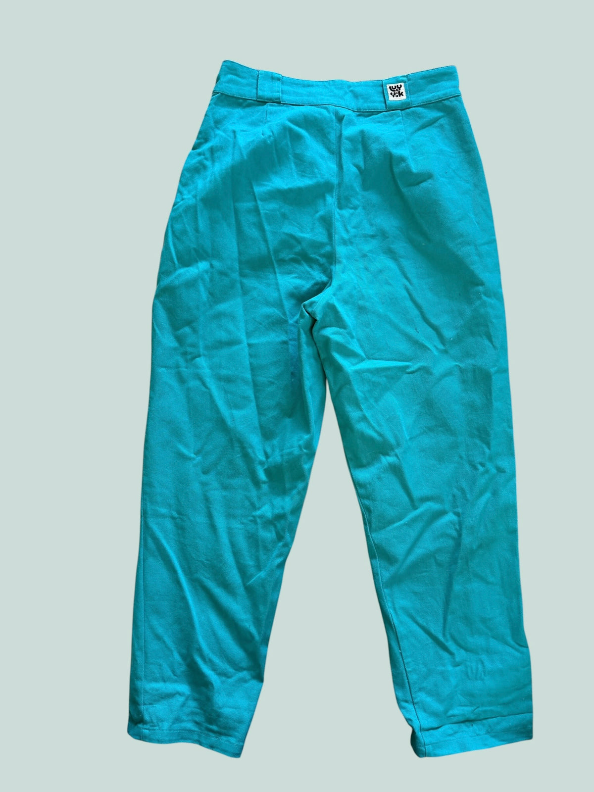 Organic cotton ‘Addison’ trousers 34x32 women’s | Lucy & Yak