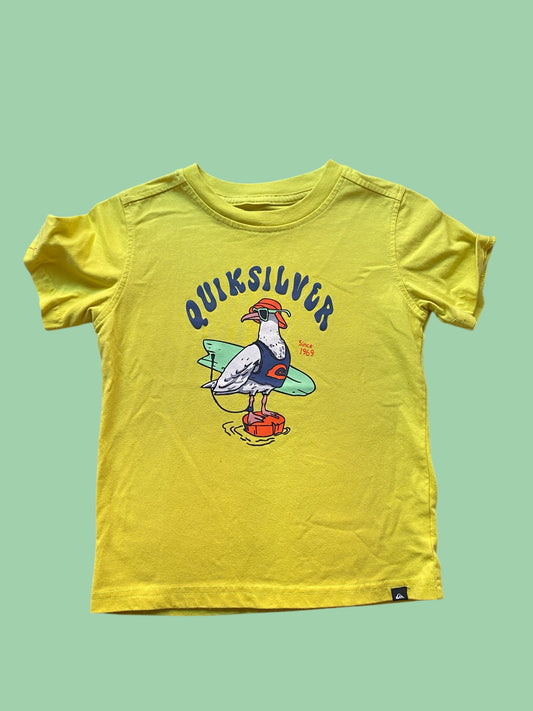 Seagull yellow t-shirt 4Y | Quicksilver