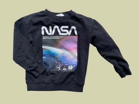 Cotton blend Nasa sweatshirt 6-8Y | H&M