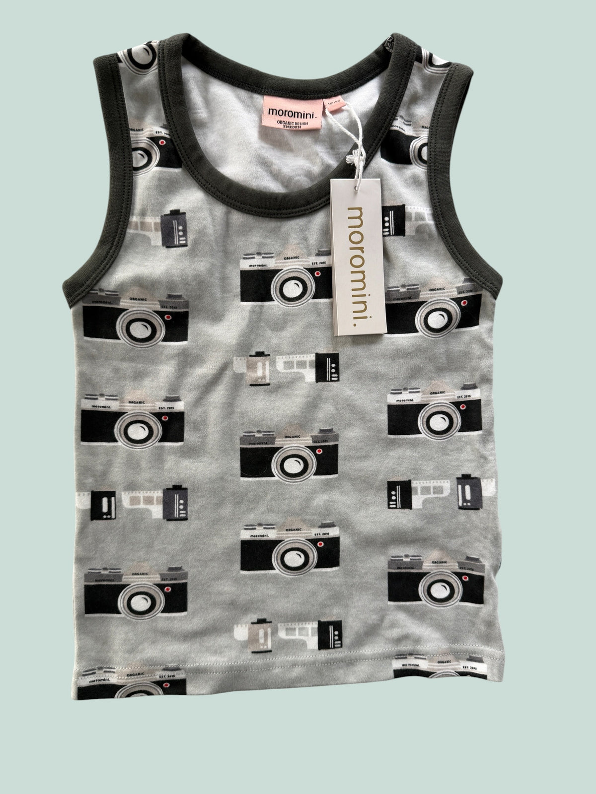 Organic cotton camera tank top 3-5Y | Moromini
