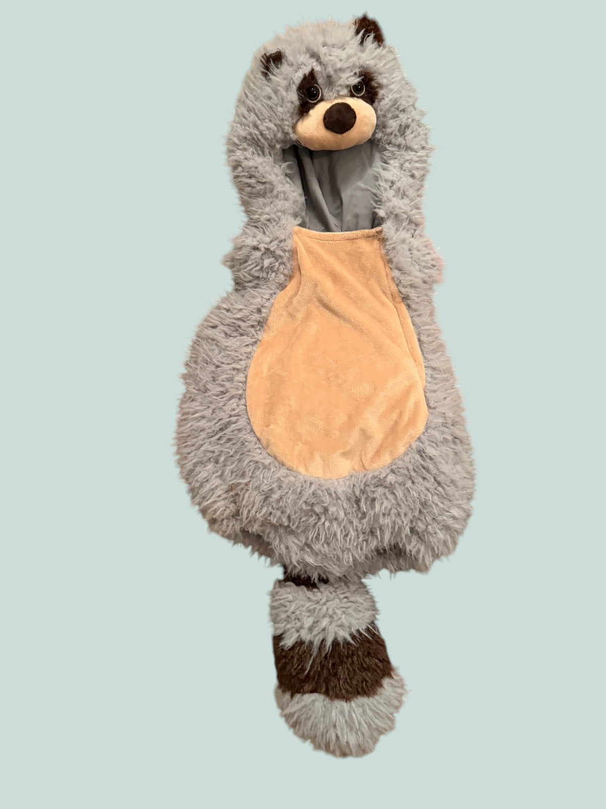 Plush raccoon costume 12-24m | Coco Village