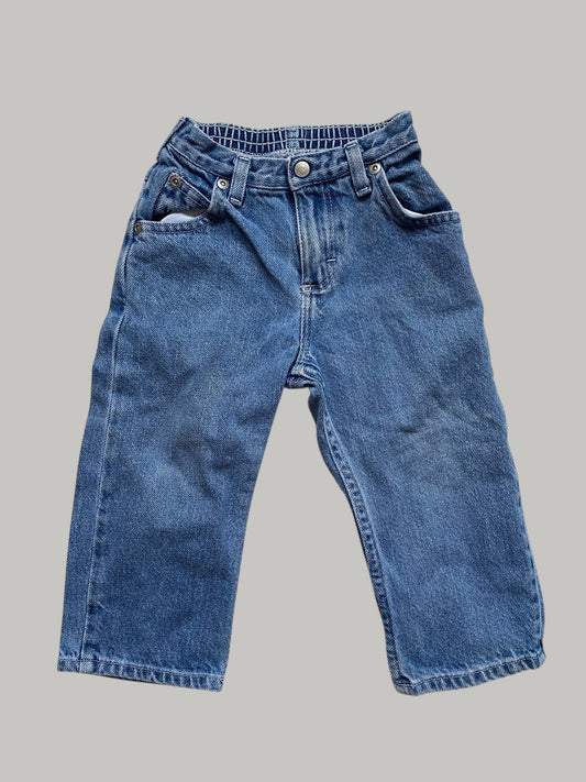 Straight leg cotton denim pants 2Y | Oshkosh
