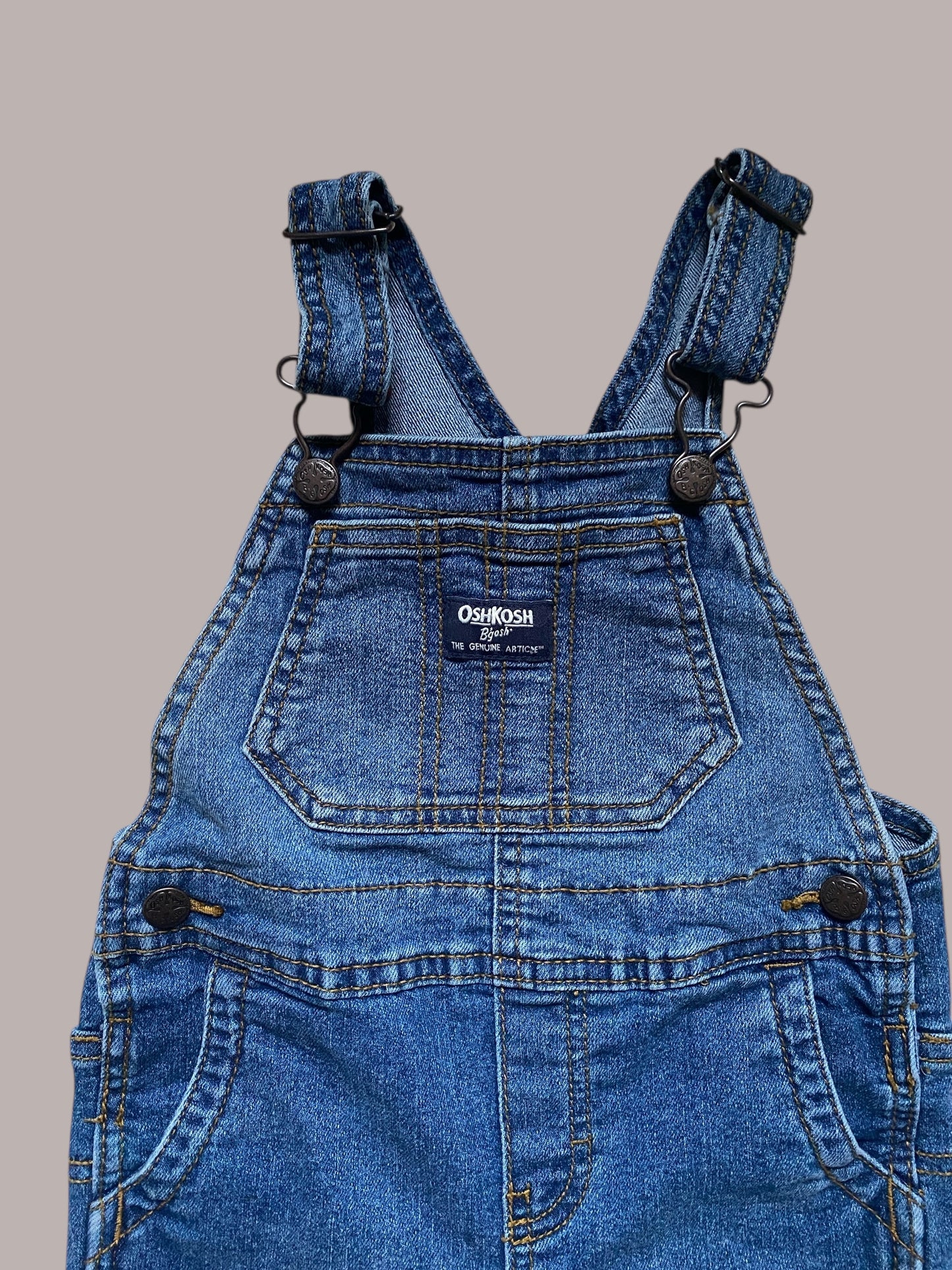 Cotton blend denim overalls 24m | OshKosh