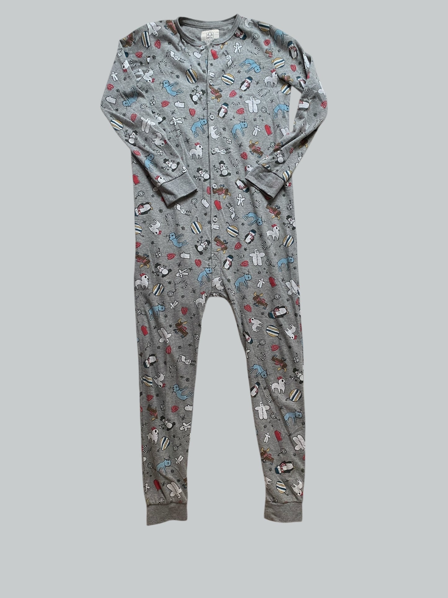 Cotton blend holiday onesie unisex adult size small or teenager | Arborist