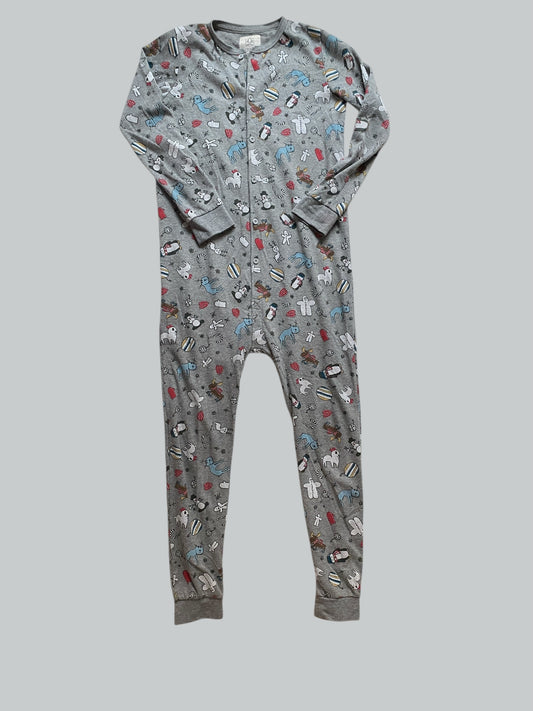 Cotton blend holiday onesie unisex adult size small or teenager | Arborist