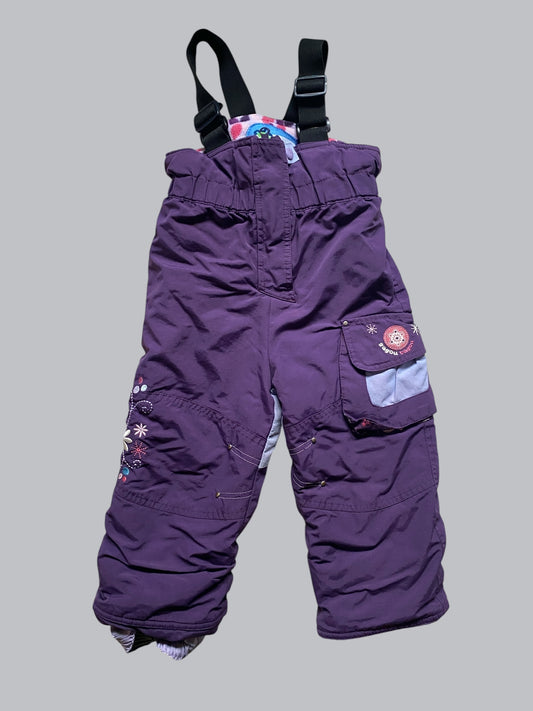 Purple snowpants 18m | Gagou Tagou