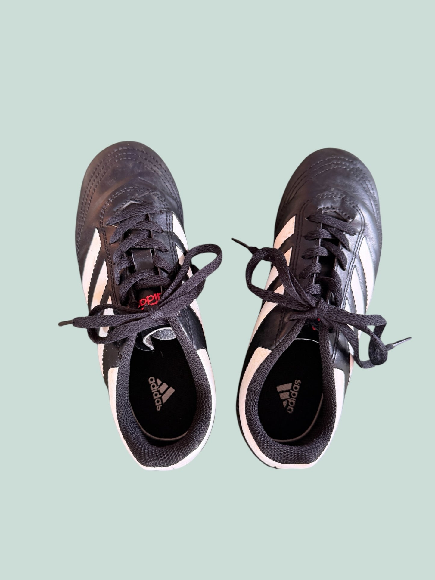 Black and white soccer cleats 2US Big Kid | Adidas
