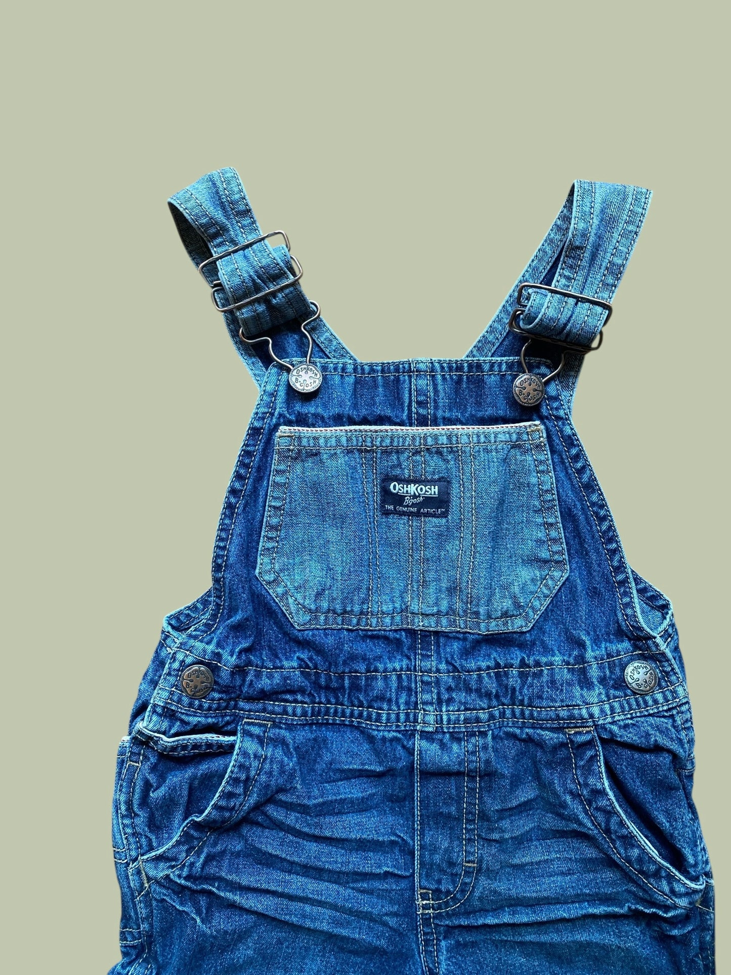 Cotton denim overalls 3Y | Oshkosh