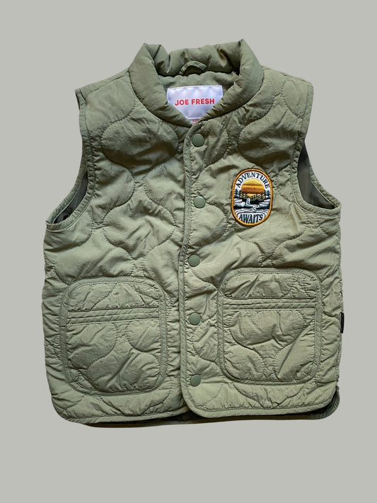 Light green thin vest 4Y | Joe Fresh