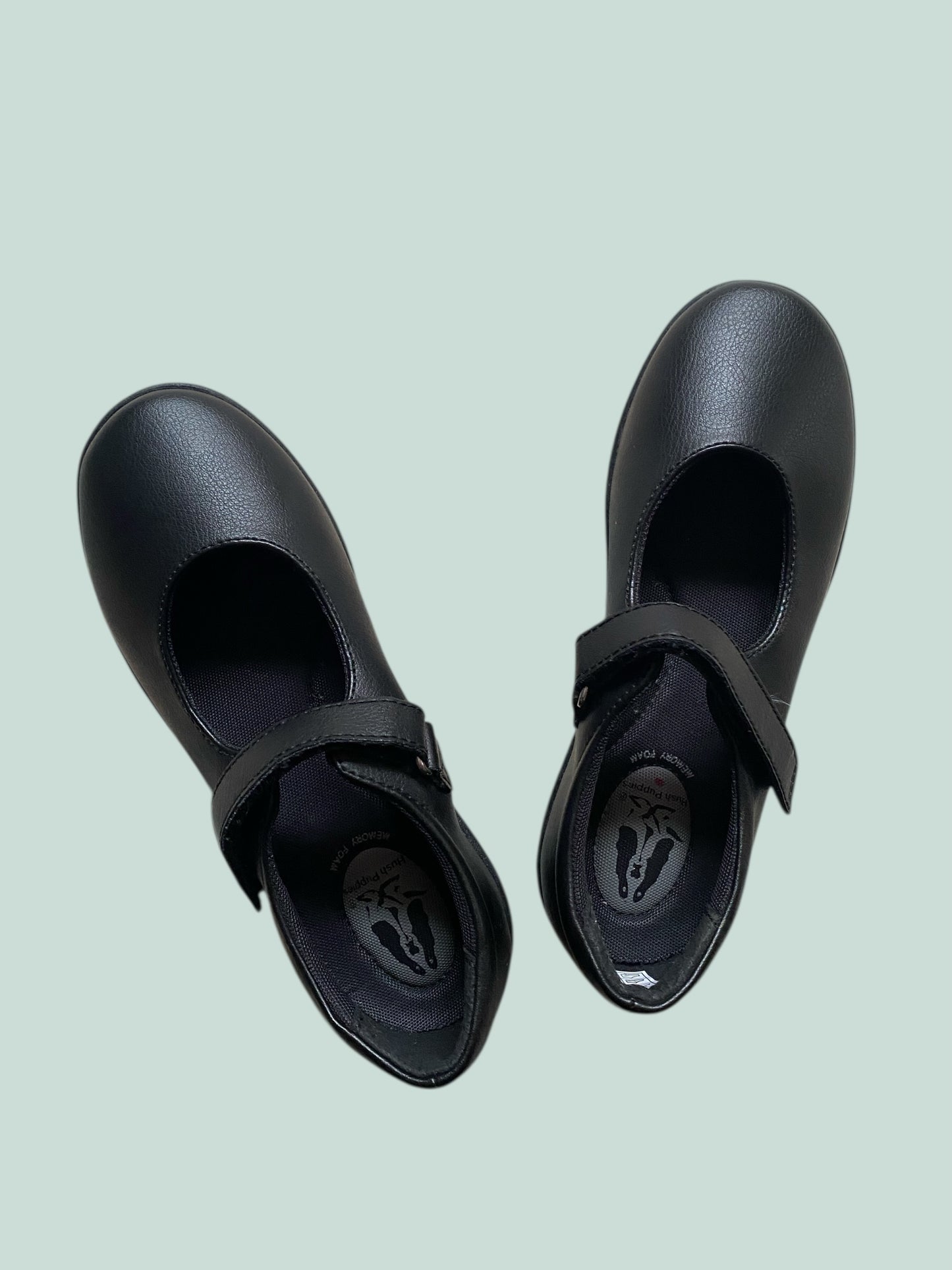 Black girls shoes 2.5 US Big Kids | Hush Puppies