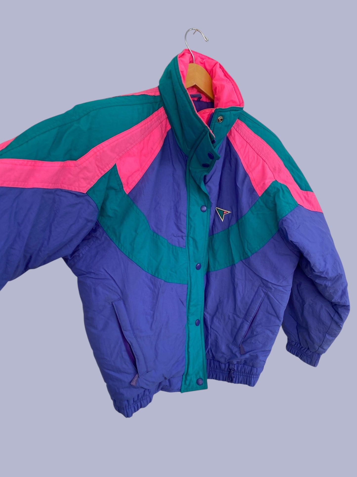 Vintage 90s puffy jacket women's 10 (small/medium) | Attitutde