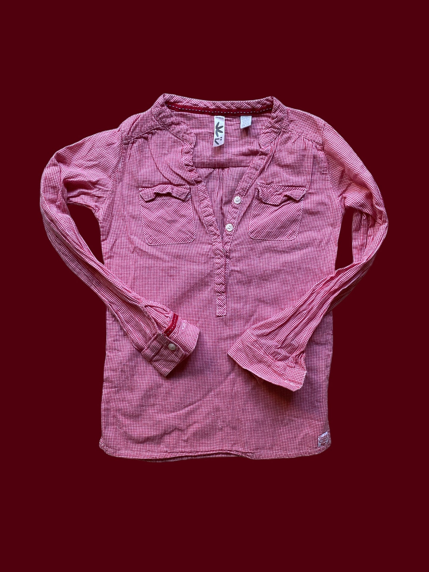 Cotton checkered shirt 6 US | Okaidi