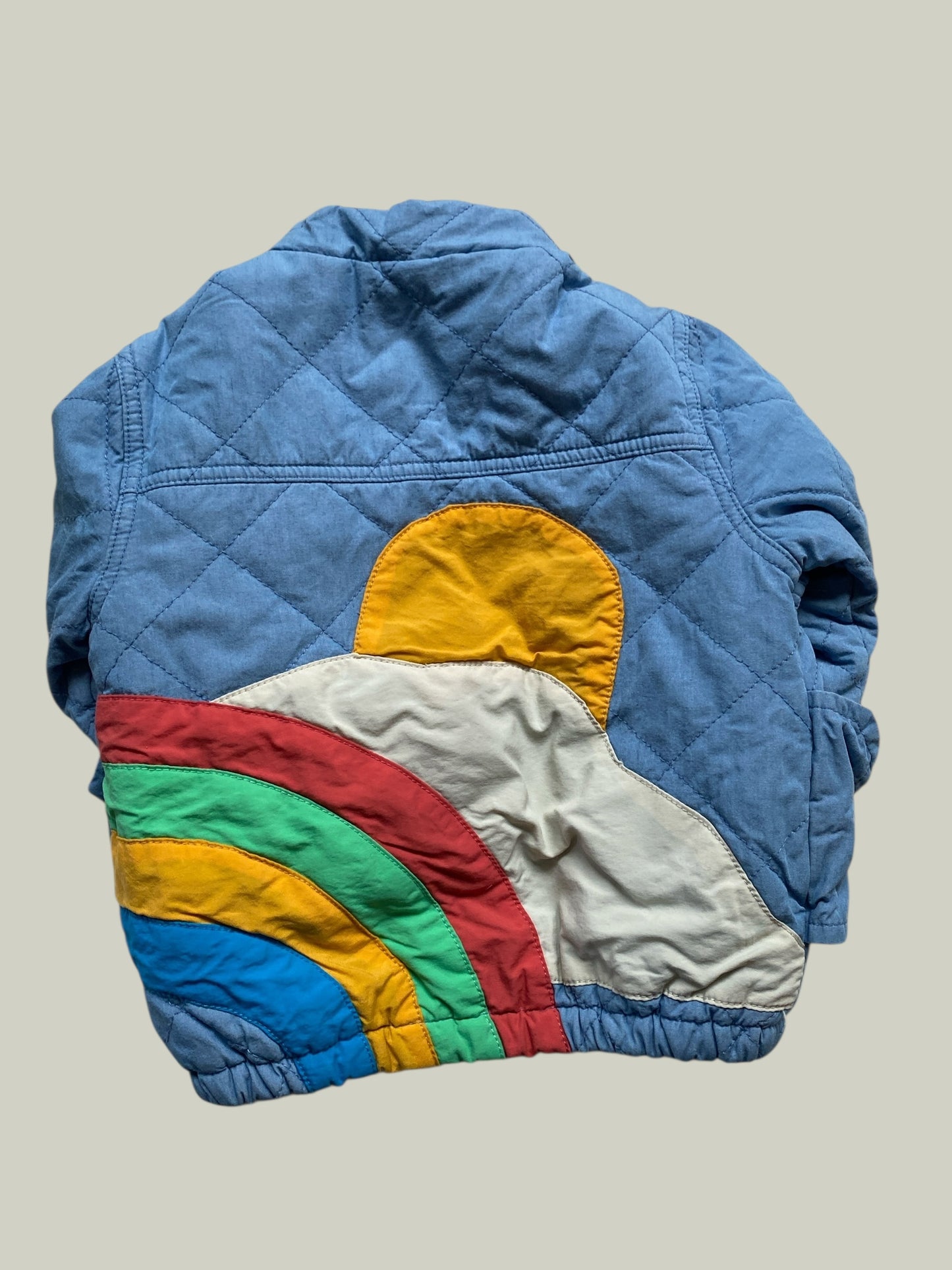 Cotton quilted sunrise jacket 12-24m| Tootsa MacGinty