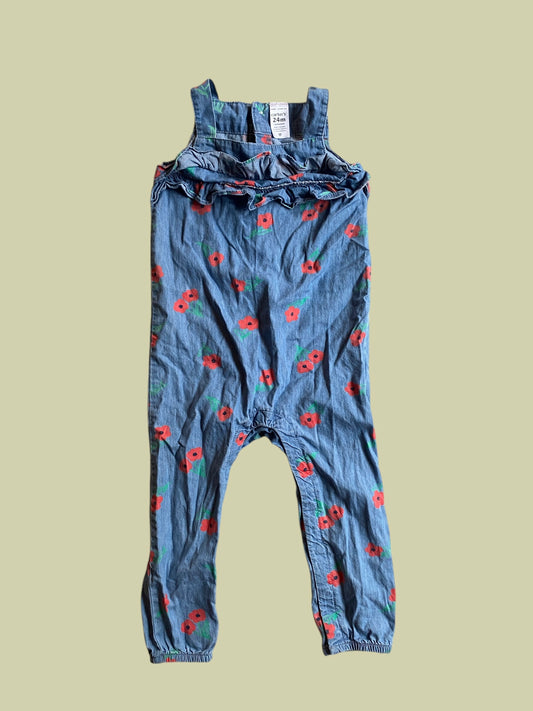 Blue flower romper 24m | Carter’s