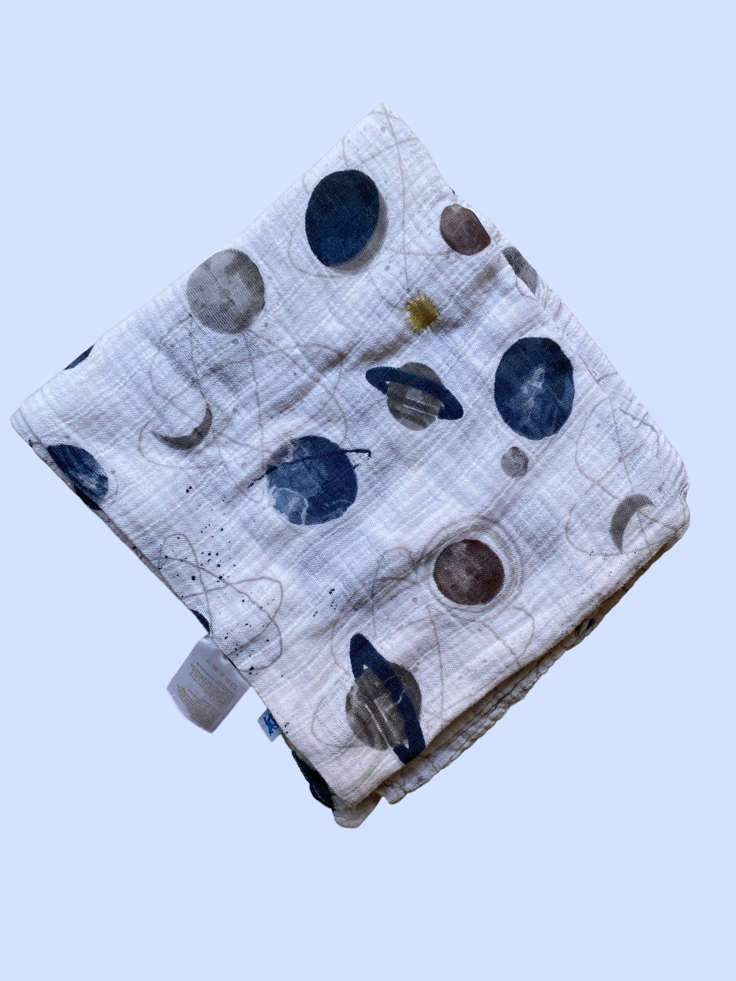 Planetary cotton muslin swaddle | Little Unicorn