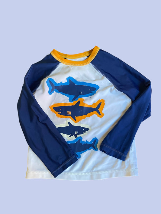Shark swim rush guard 2Y | Gap