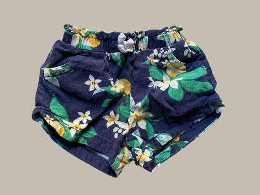 Linen/rayon blend shorts 2Y | Old Navy