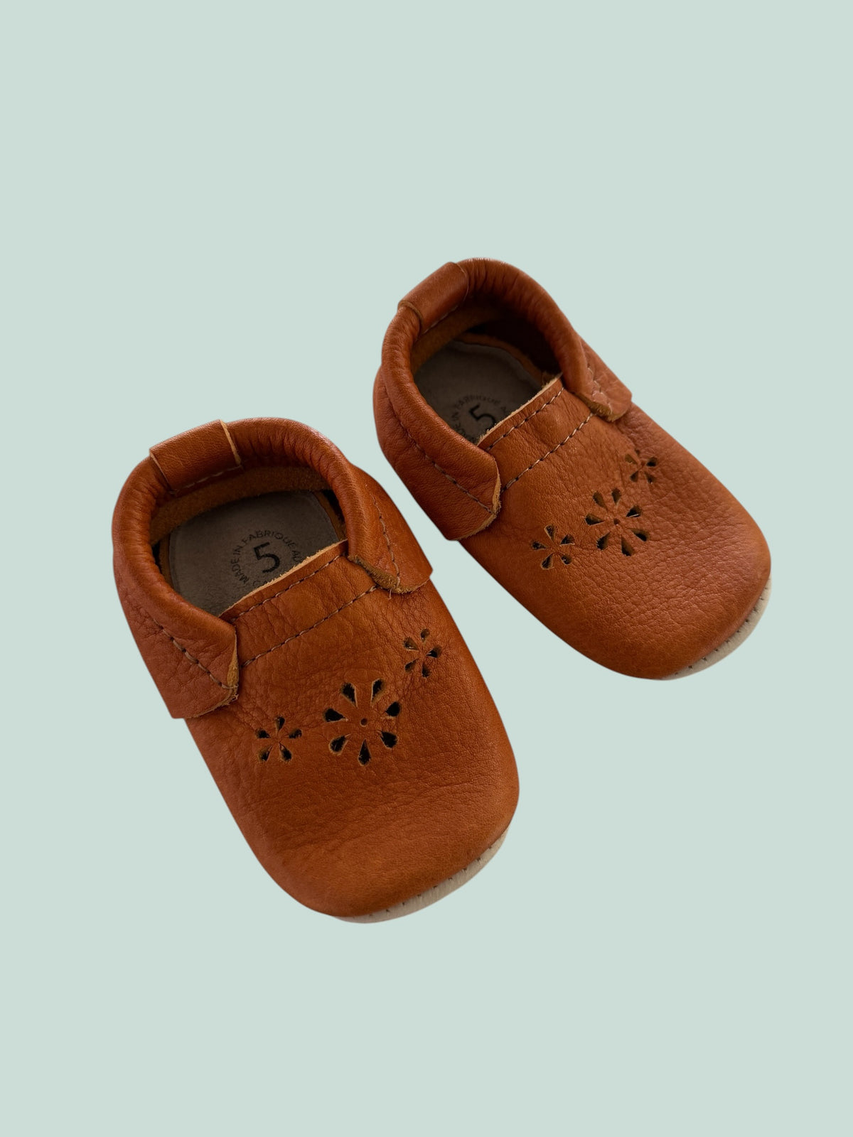 Leather first walkers 5US Little Kids | Minimoc