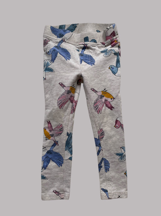 Cotton bird pants/leggings 2-3Y | H&M