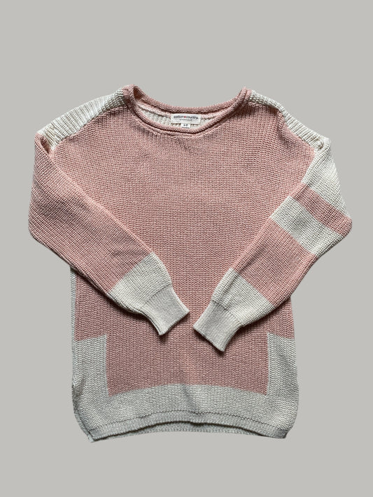 Cotton blend knit sweater women's small | Parkhurst