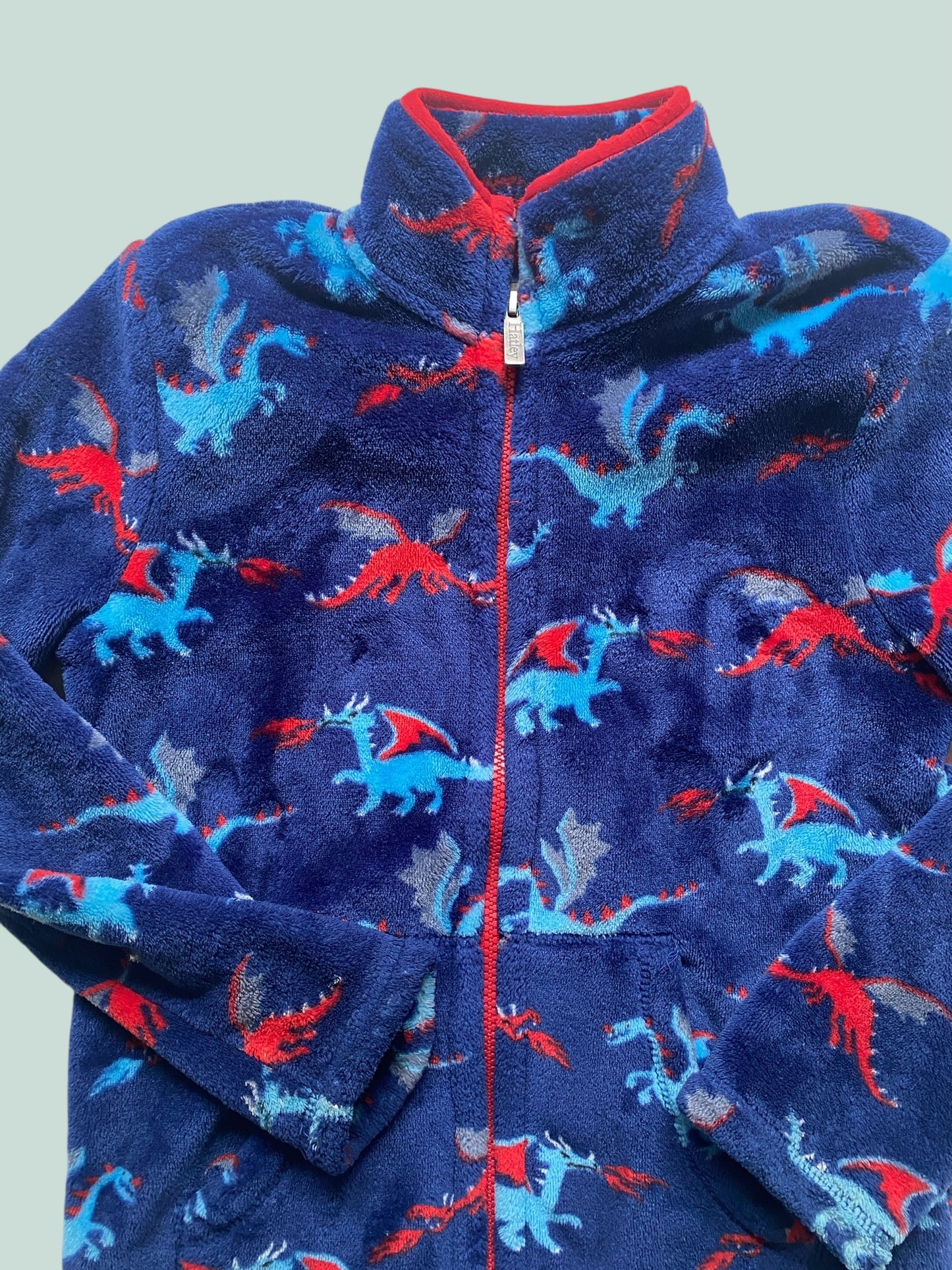 Dragon fleece sweater jacket 8Y | Hatley