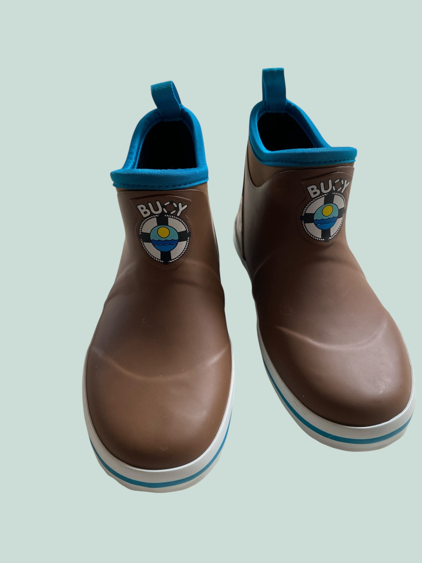 Brown Cheetah Rubber Boots size 2Y Big Kids | Buoy NEW