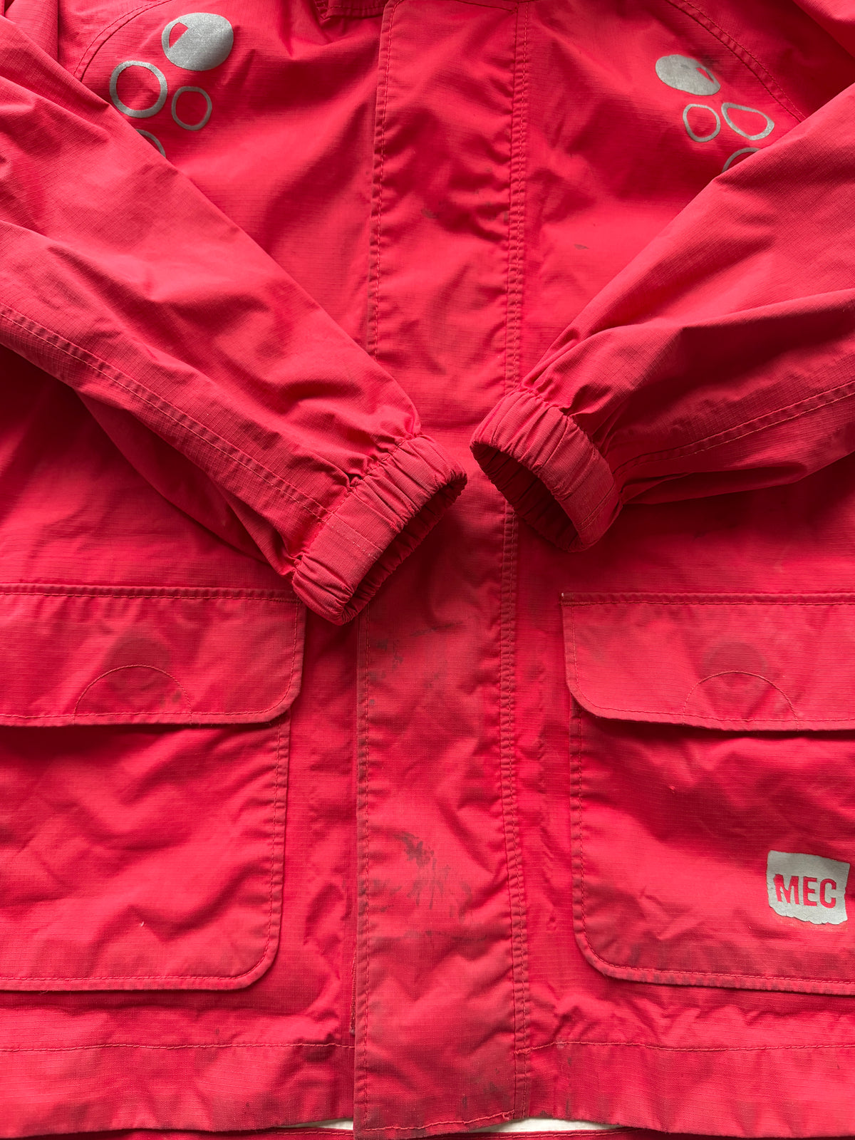 Red rain jacket 2Y | MEC