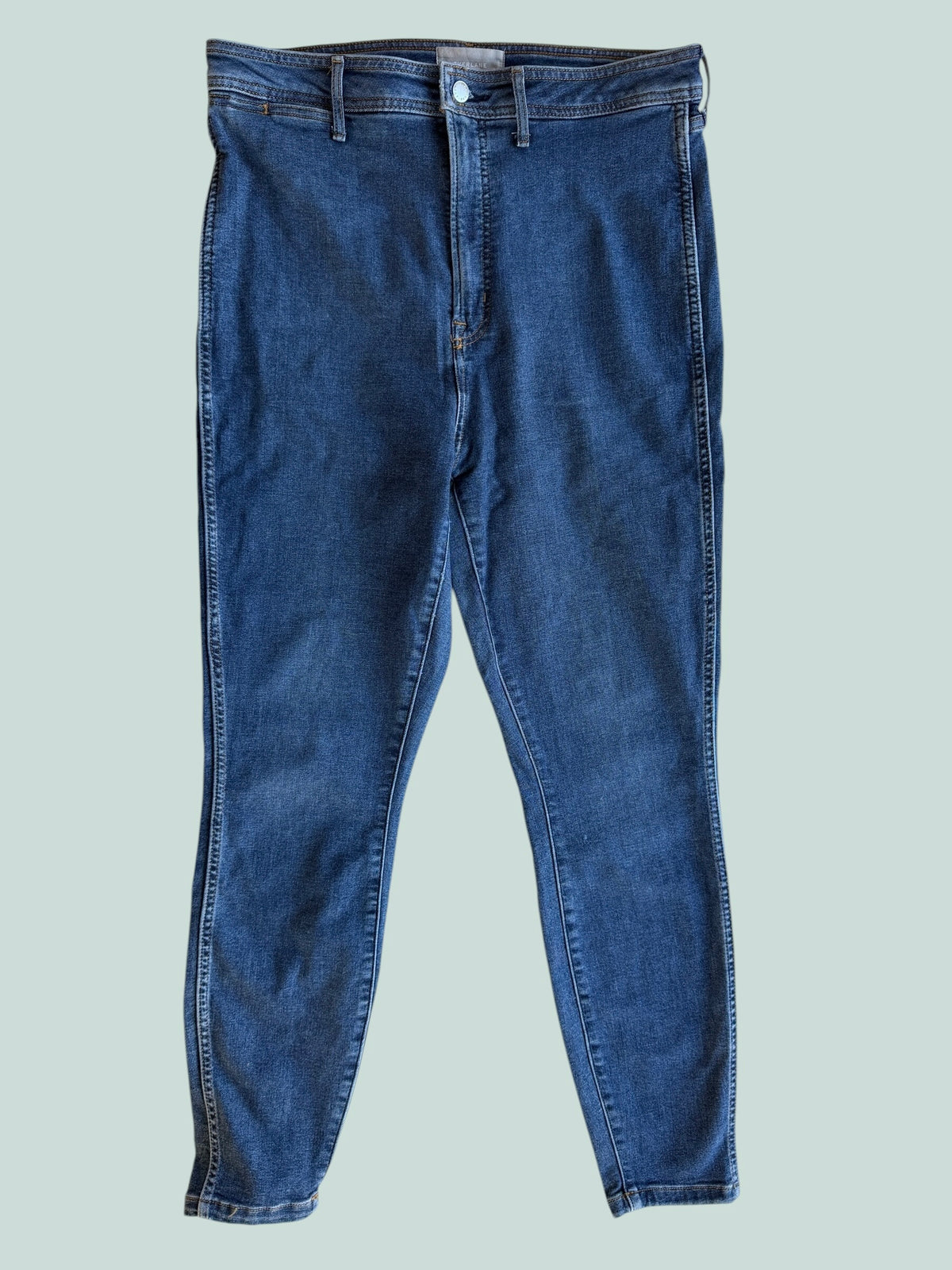 Organic cotton blend stretchy high waist jeans 33US women's | Everlane