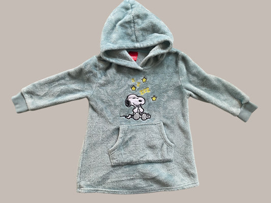 Peanuts Snoopy fleece sweater dress 4Y | Peanuts
